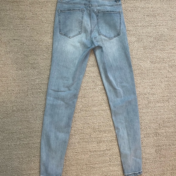 Light Wash Garage Jeans - Picture 2 of 3